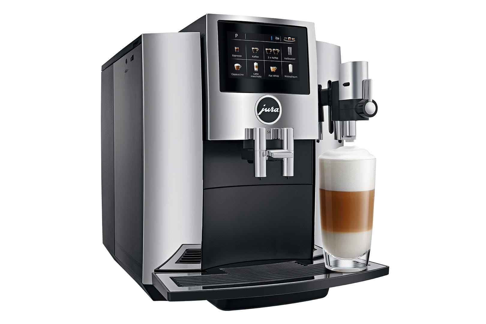 S8 - JURA Coffee Machines - Specialities: Latte Macchiato, Cappuccino,  Espresso and Coffee